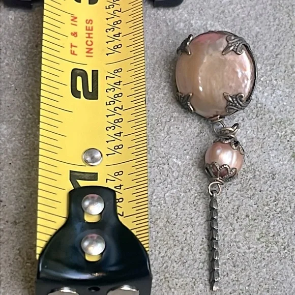 JAN MICHAELS SAN FRANCISCO Freshwater Pearl Shell Vintage necklace Set Retired - Picture 9 of 10